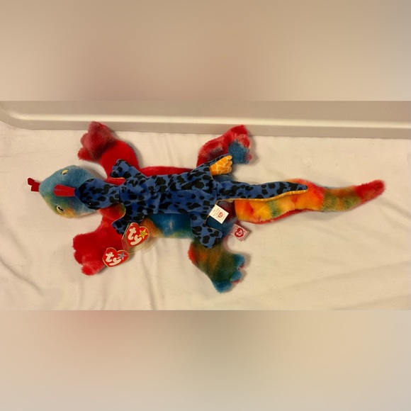 Ty Lizzie beanie buddy and baby pair - Picture 4 of 7